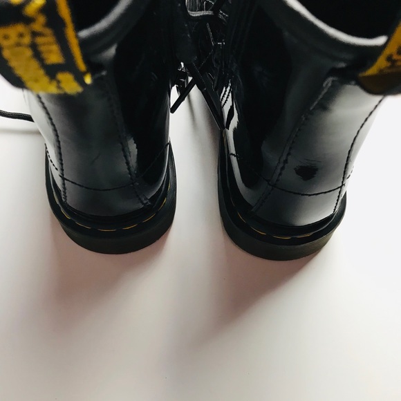 DR. MARTENS Bouncing Soles Patent Leather Boots - Picture 5 of 6